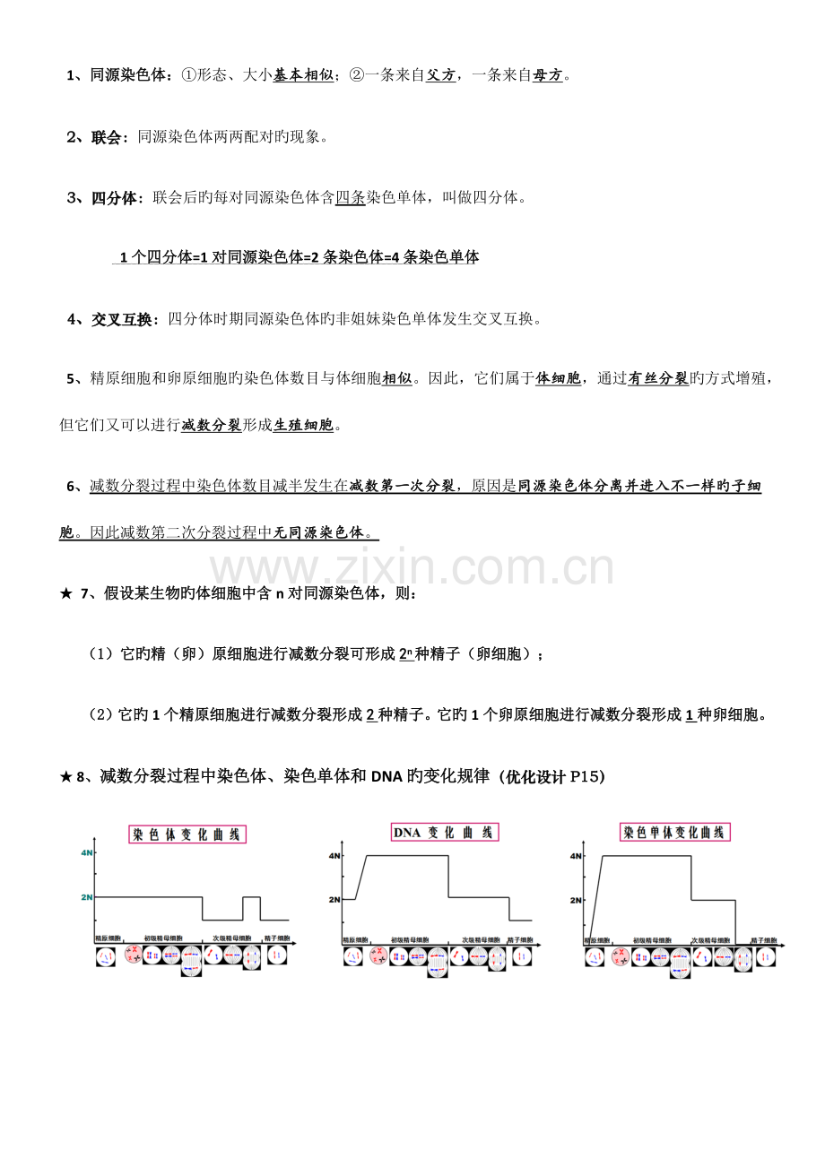 2023年高中生物人教版必修二知识点总结.docx_第3页