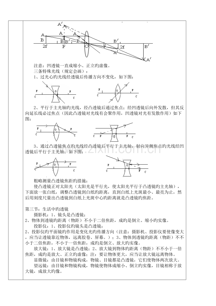 2023年北师大版八年级物理下册章节知识点.doc_第2页