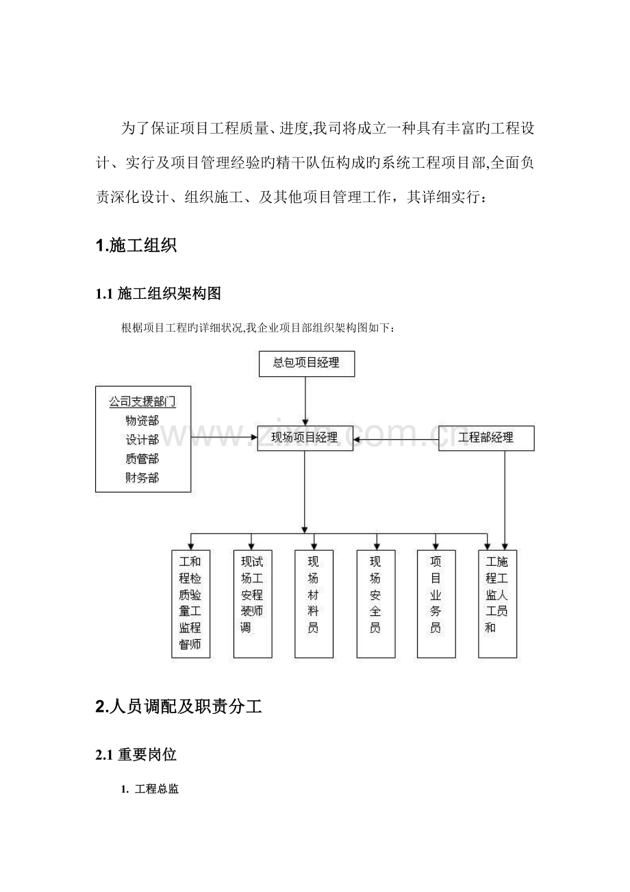 电梯视频监控施工方案.doc_第2页