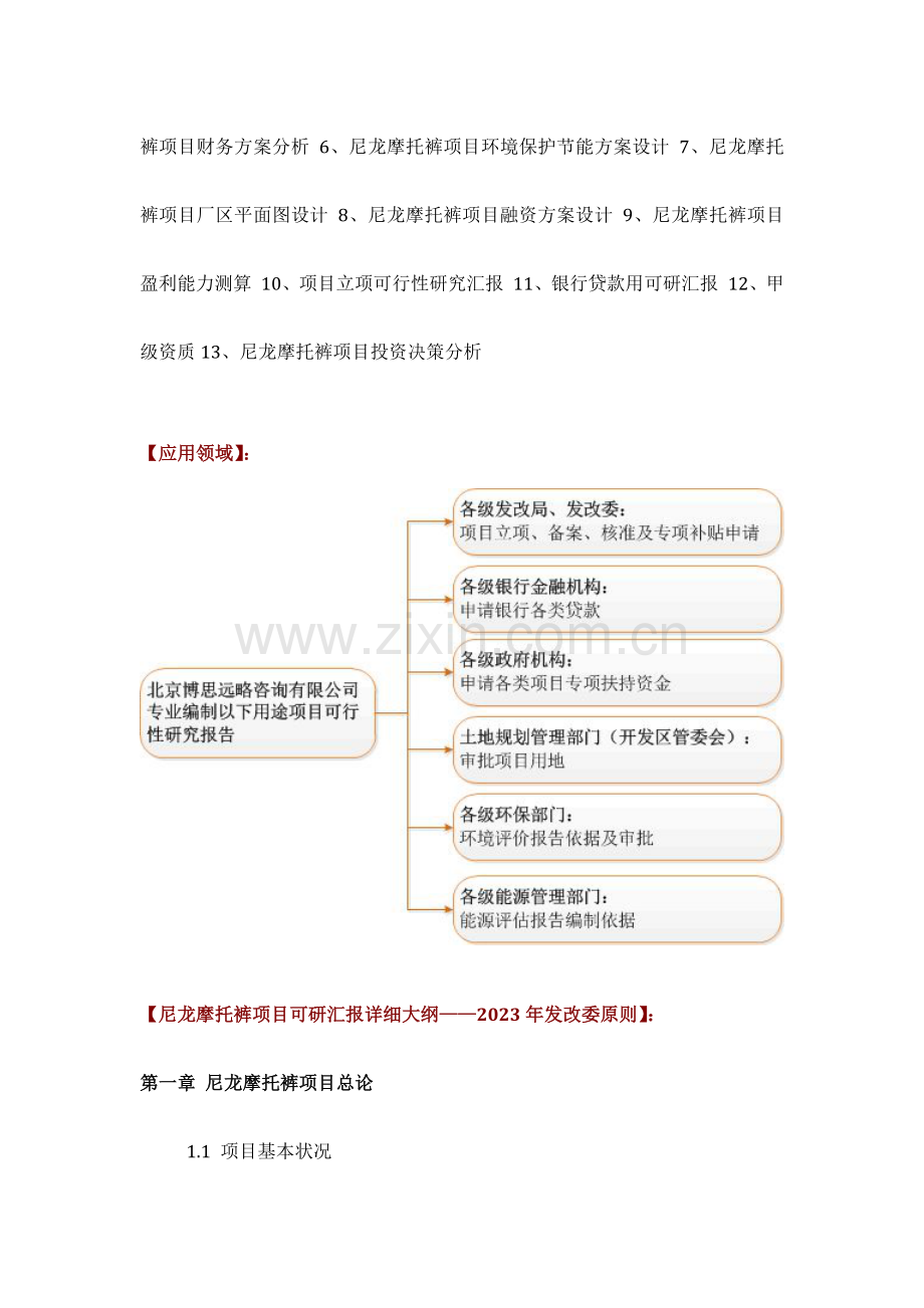 尼龙摩托裤项目可行性研究报告方案可用于发改委立项及银行贷款详细案例范文.docx_第3页