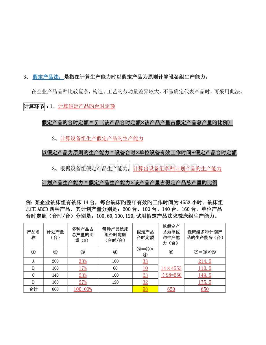 2023年自考计算题汇总生产与作业管理.doc_第3页