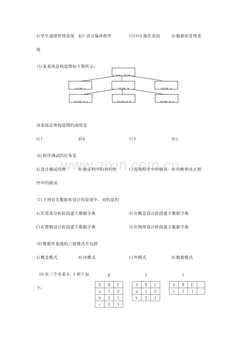 2023年二级笔试真题及答案标准文版.doc_第2页