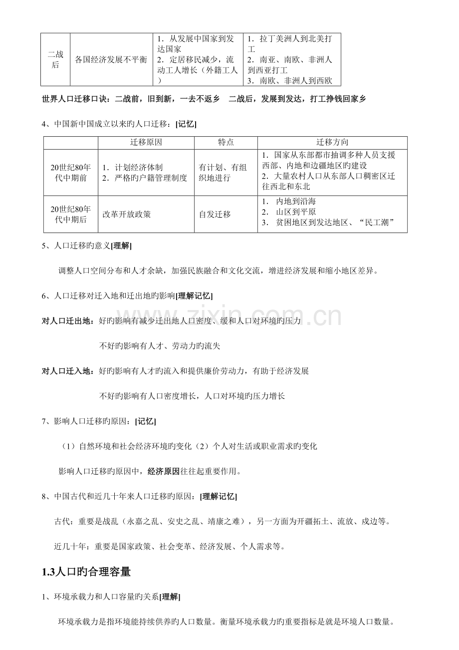 2023年高中地理必修二人文地理知识点总结.doc_第3页