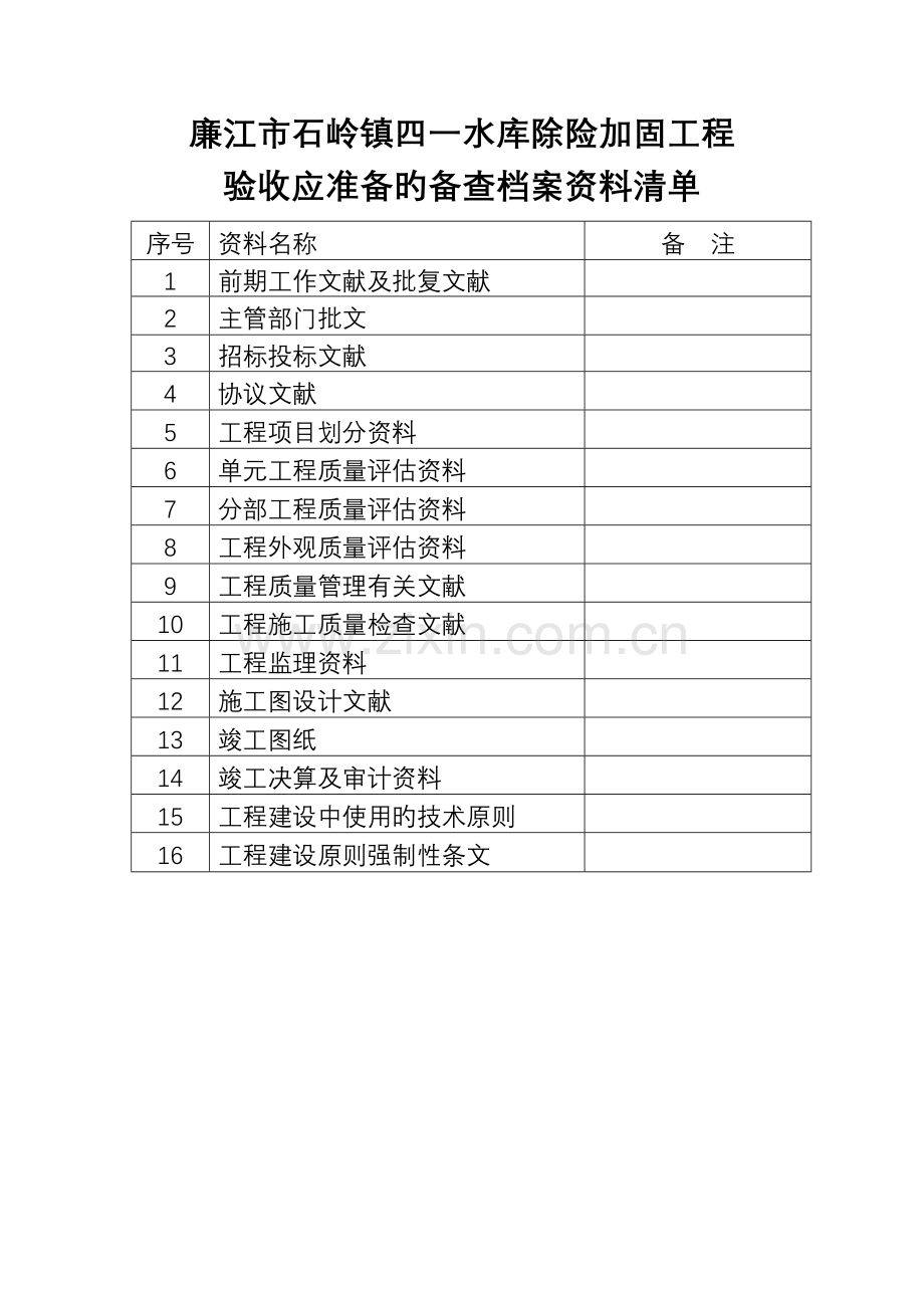 工程验收清单.doc_第2页