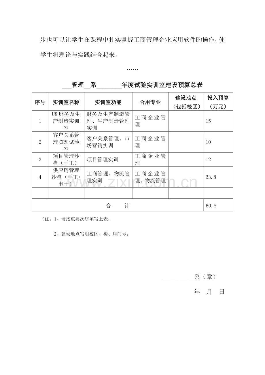 工商企业管理实训室建设项目计划书模板.doc_第2页