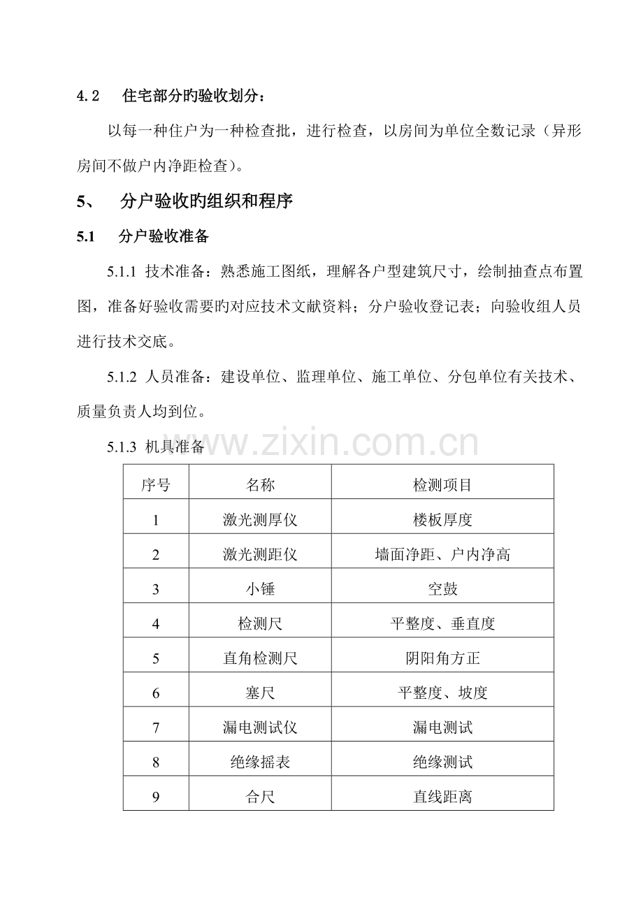 住宅工程分户验收实施方案.doc_第3页