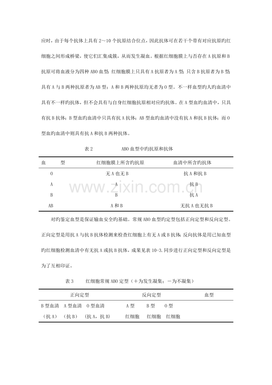 2023年生理学ABO血型鉴定实验报告模板.doc_第3页