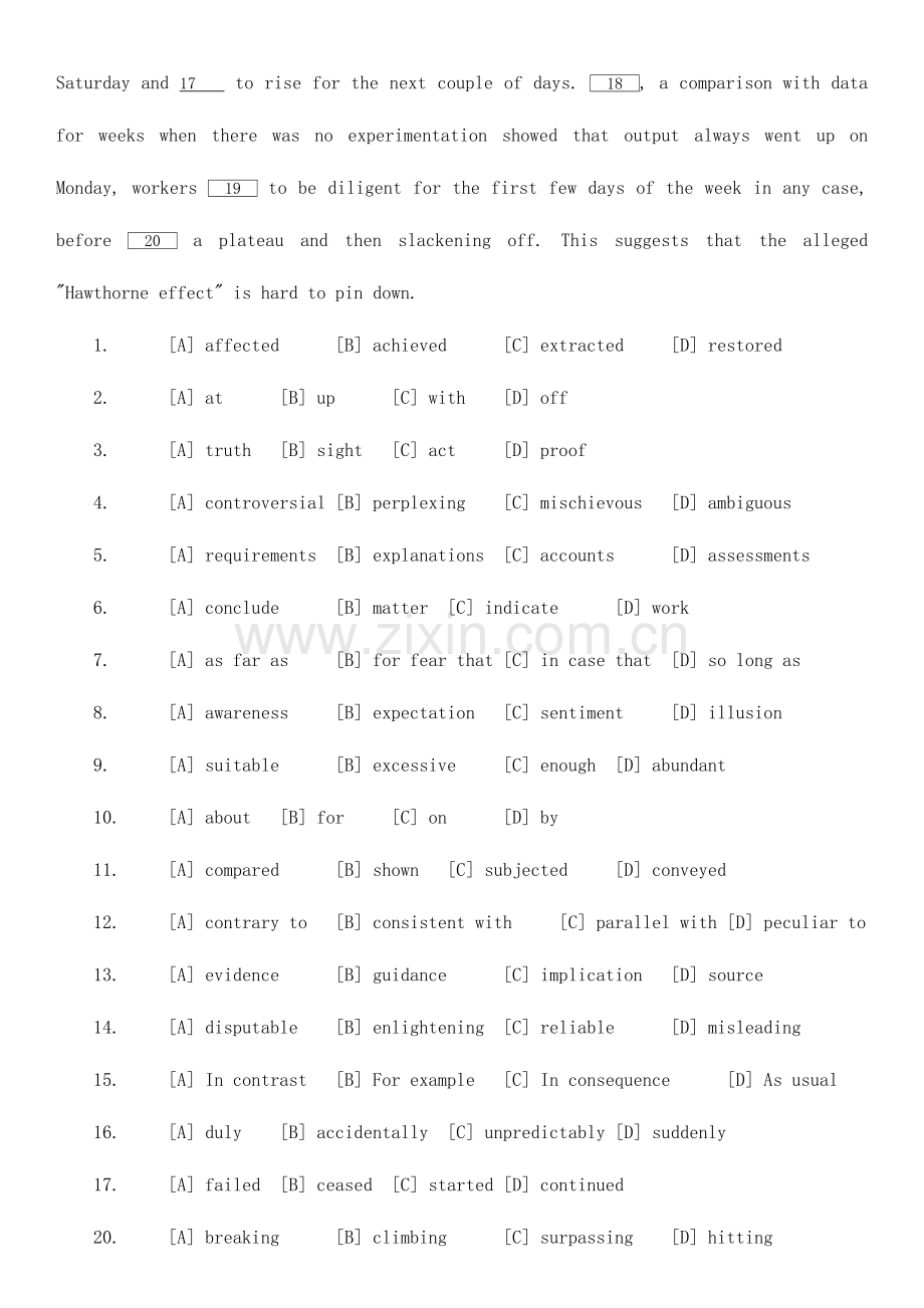 2023年最便宜的考研英语真题完整版.doc_第2页