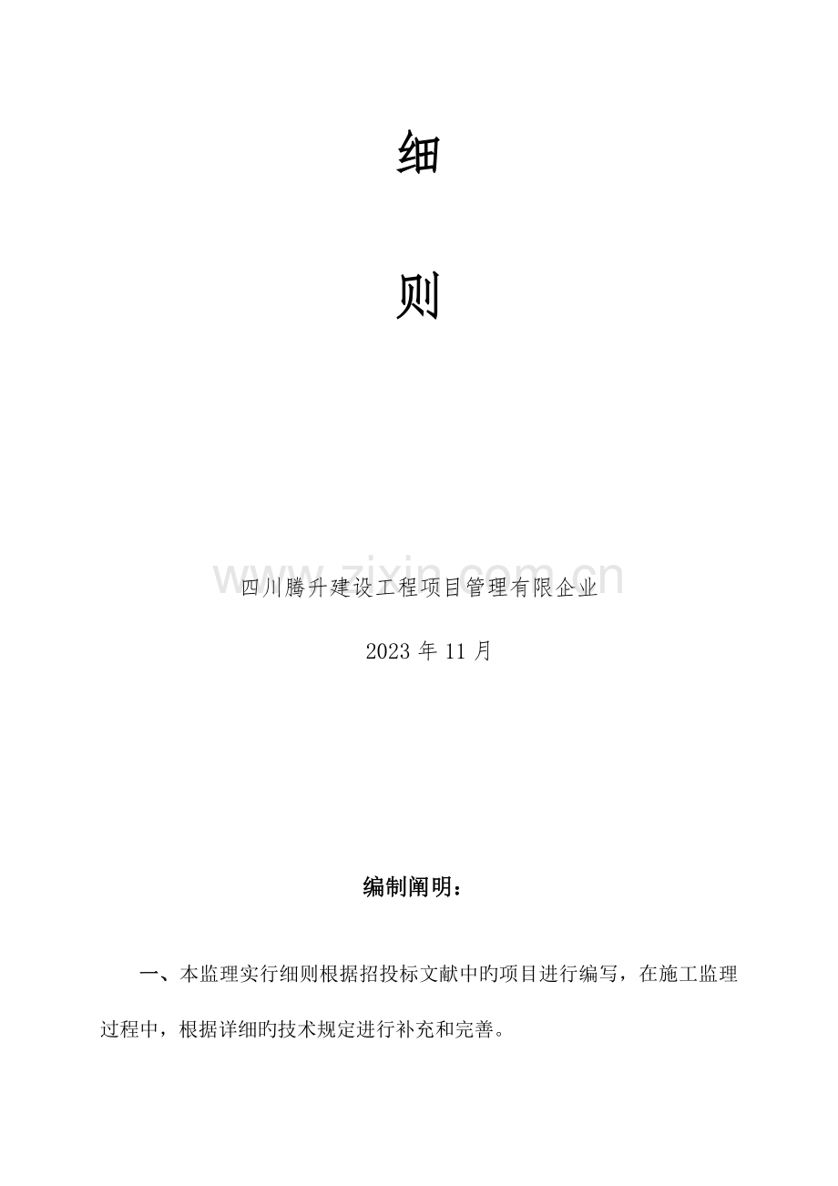 农田水利建设和高效节水项目监理实施细则.docx_第2页