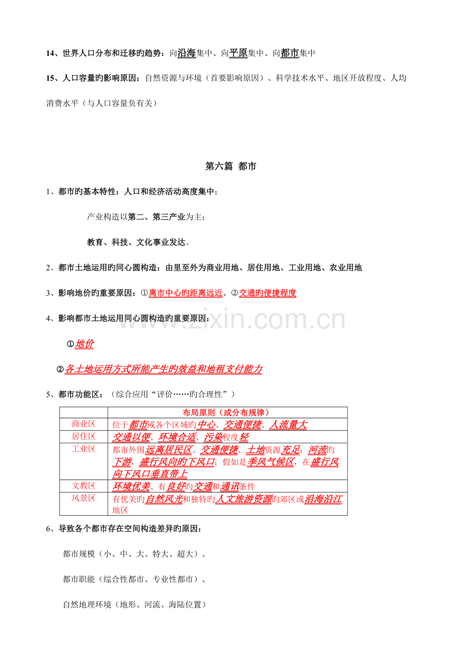 2023年高一地理知识点整理人文地理.doc_第3页