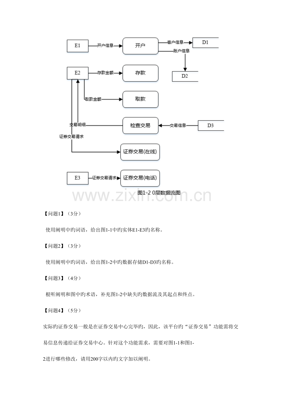 2023年软件考试下午真题试题及参考答案.docx_第2页