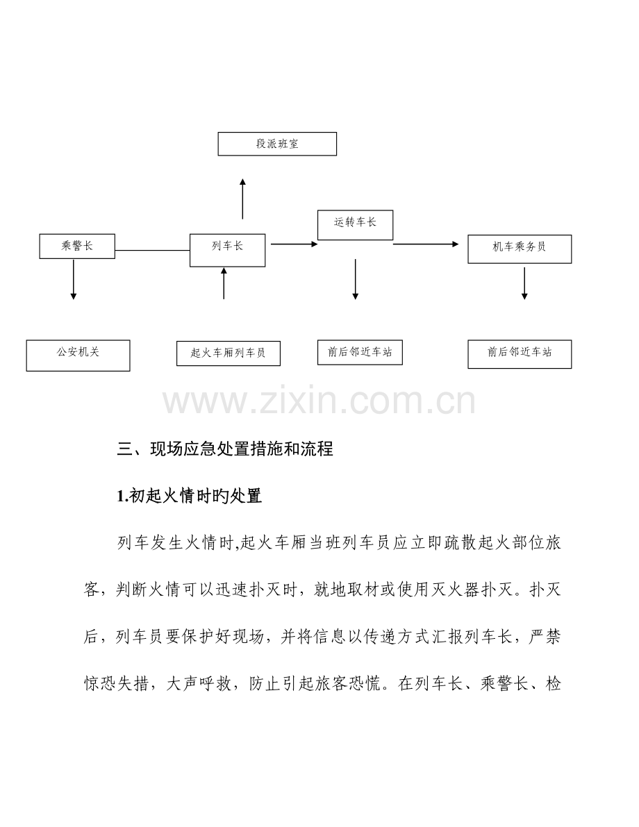 2023年旅客列车火灾爆炸应急预案.doc_第3页