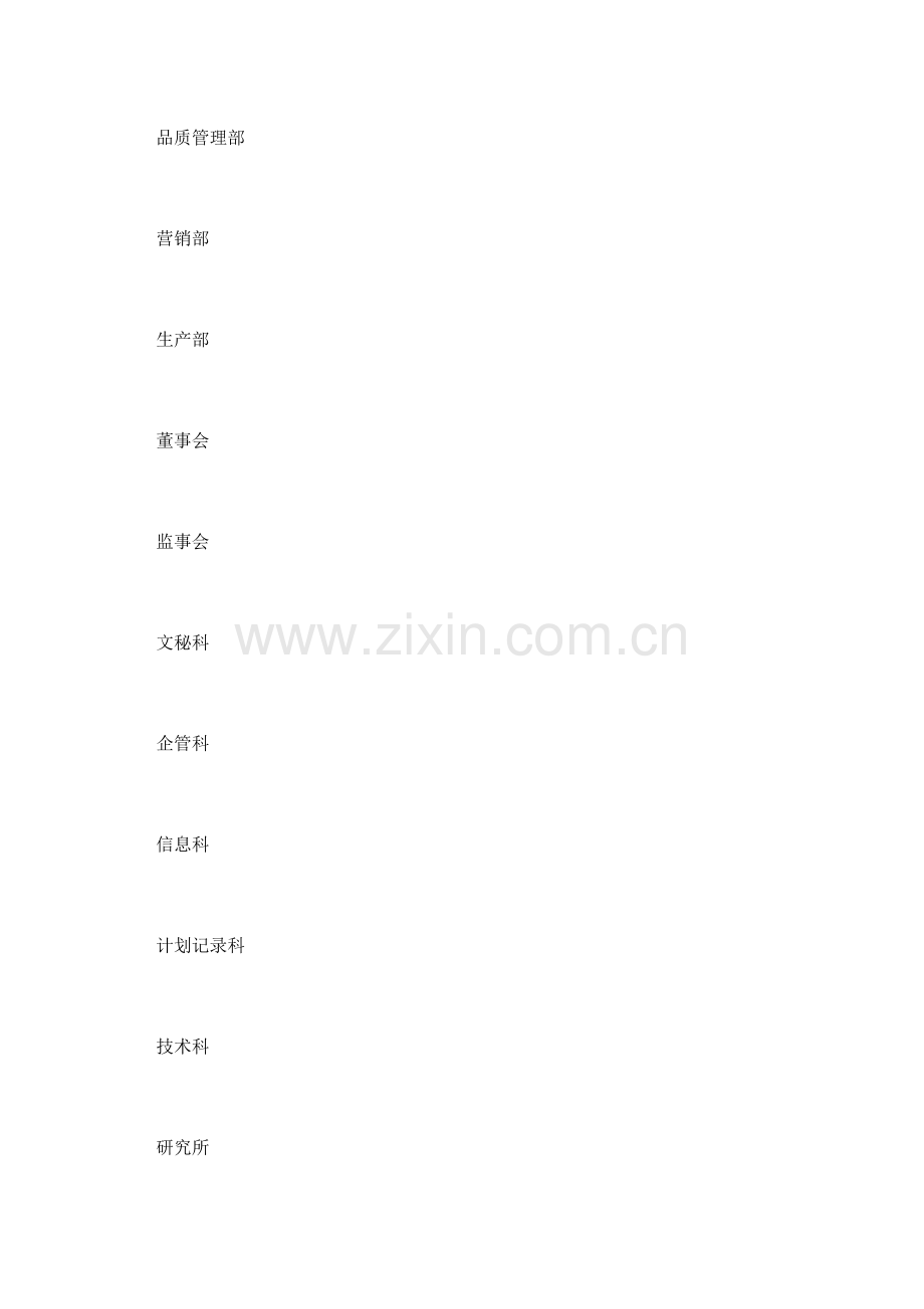 企业各部门岗位职责大全.docx_第2页