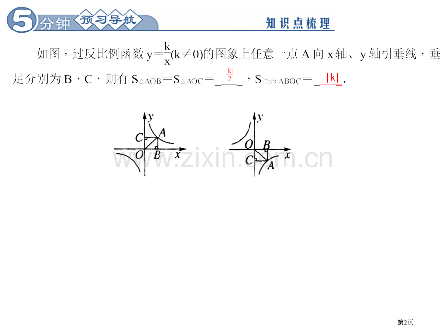 反比例函数图象和性质的综合应用市名师优质课比赛一等奖市公开课获奖课件.pptx_第2页