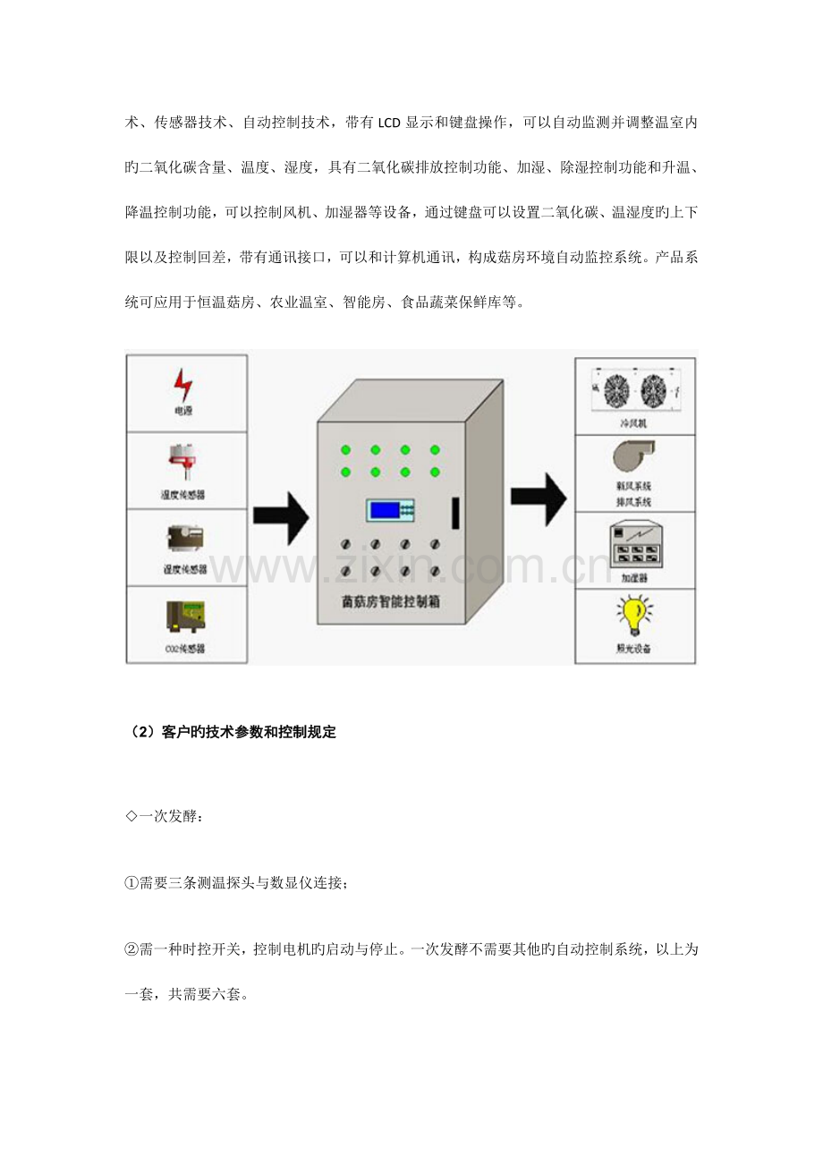 菌菇房生产环境智能综合监控系统应用方案.doc_第3页