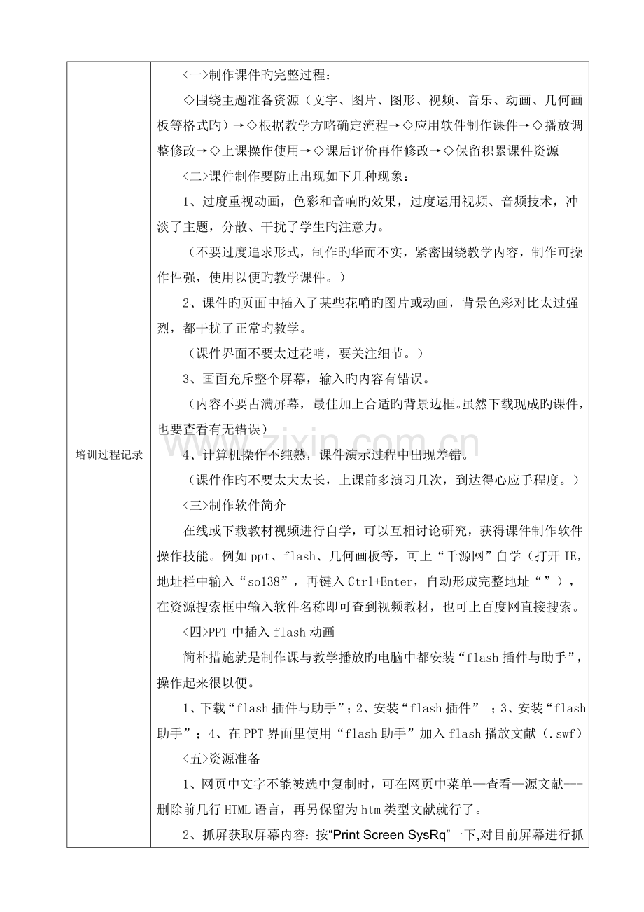 信息技术培训记录.doc_第2页