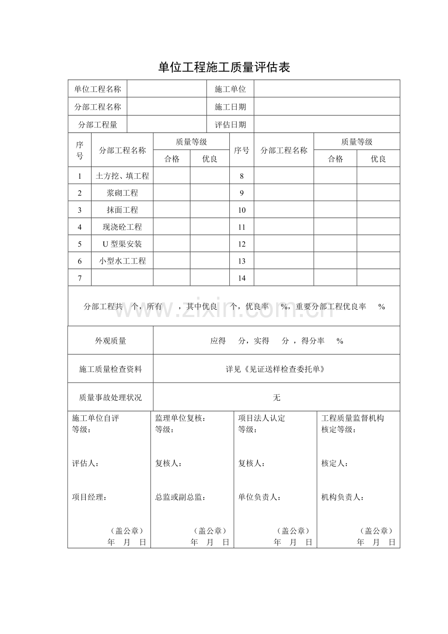 工程质量评定资料.doc_第3页