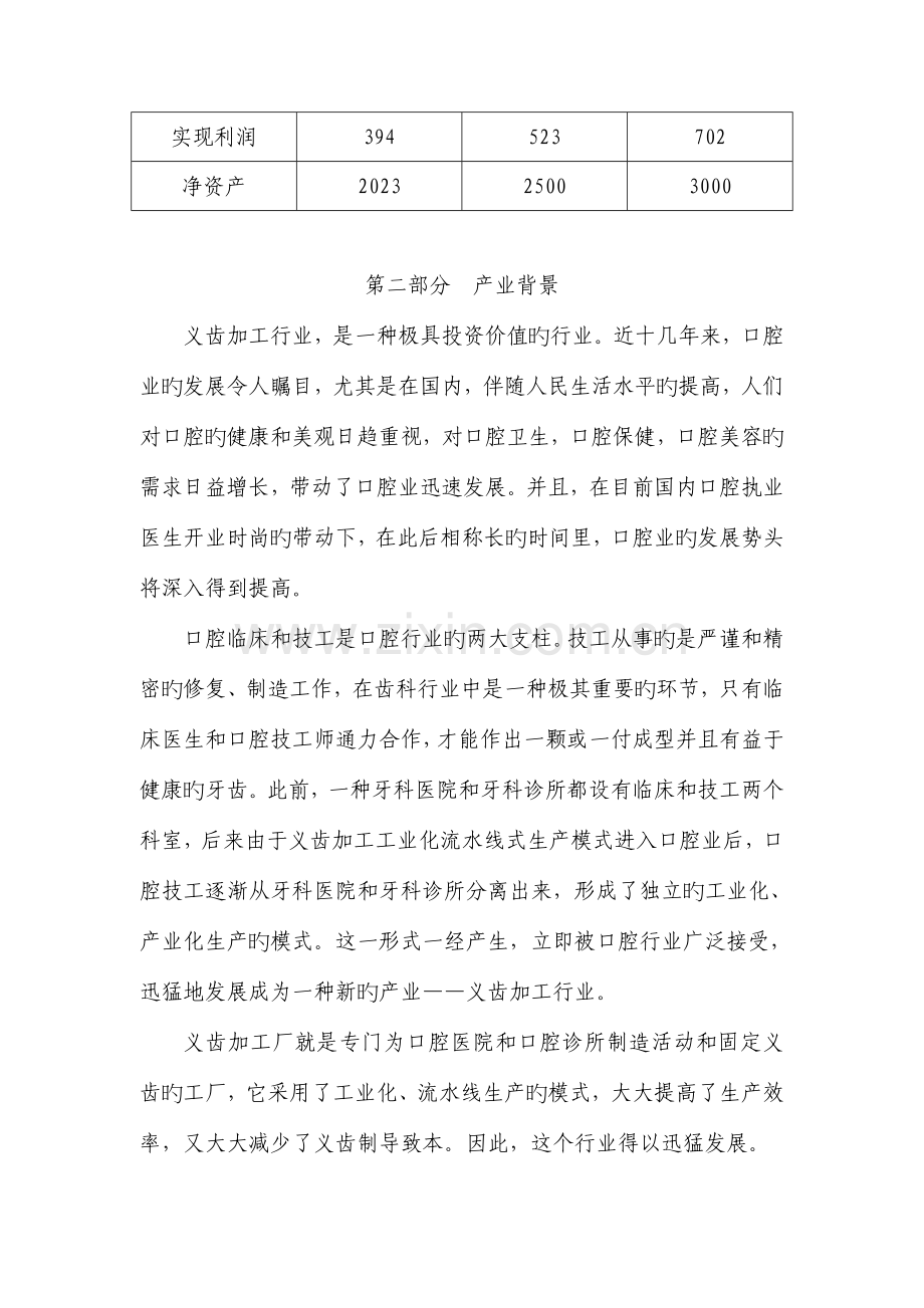 成立义齿加工公司项目可行性申请报告.doc_第3页