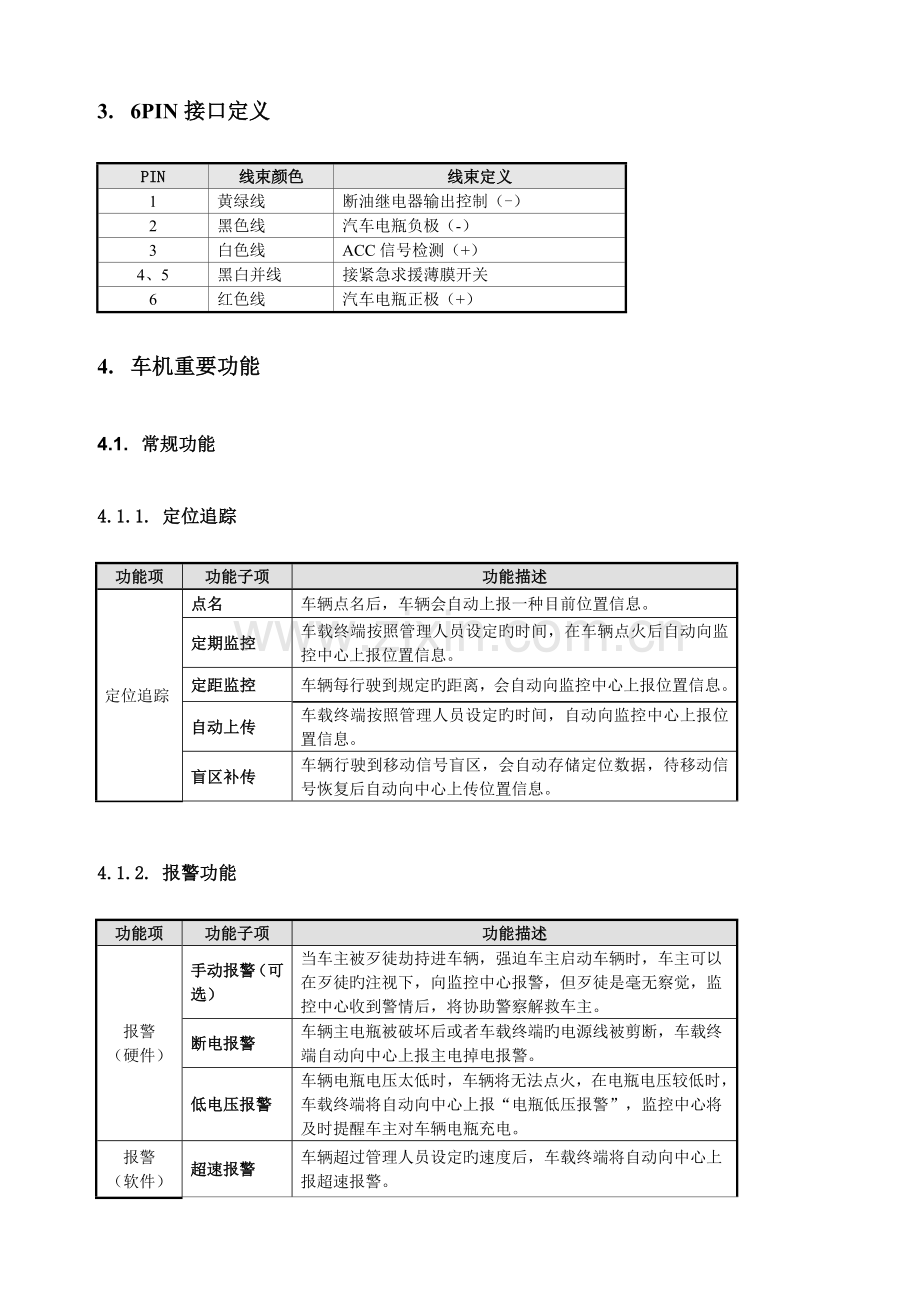 硬件遥薇车管家车载终端精简版GPS说明书.doc_第2页