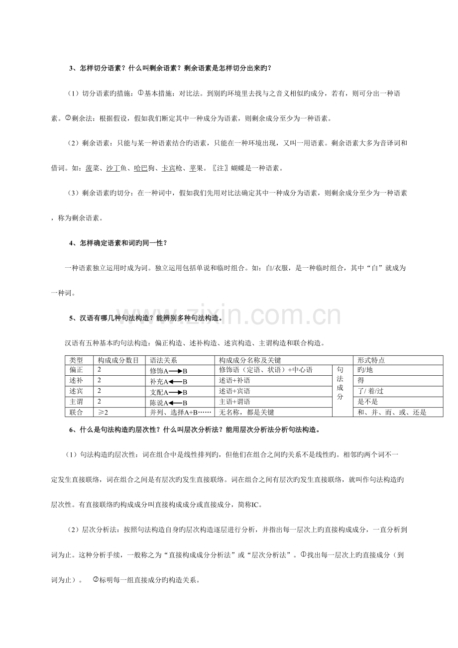 2023年北大现代汉语语法笔记.doc_第2页