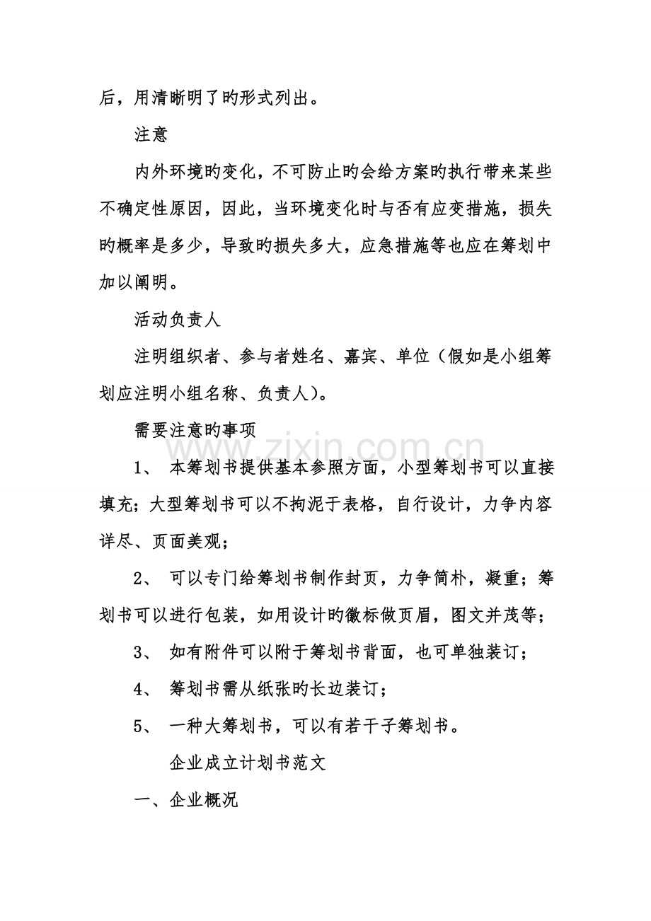 公司策划书格式及范文.doc_第3页