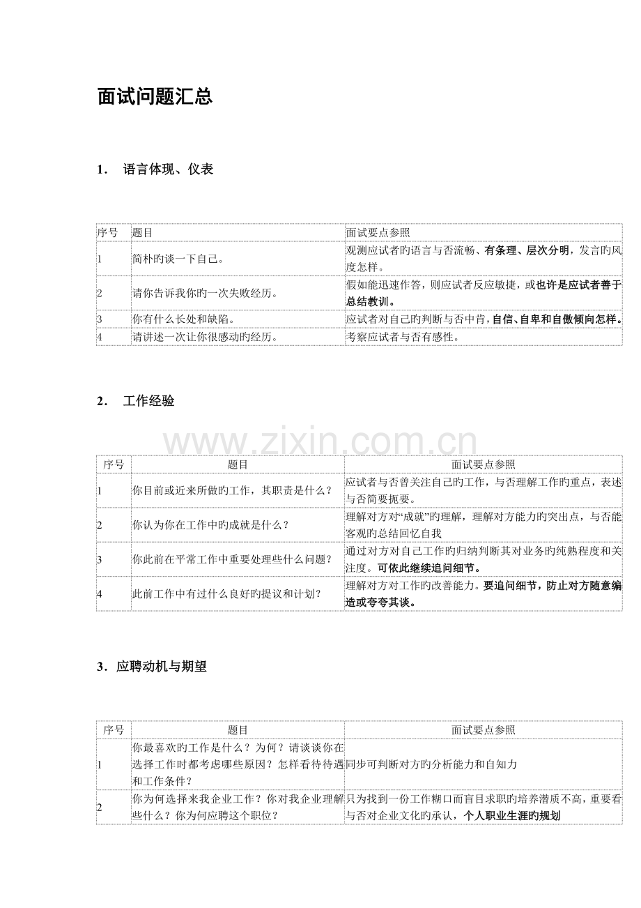 2023年阿里面试问题汇总.doc_第1页