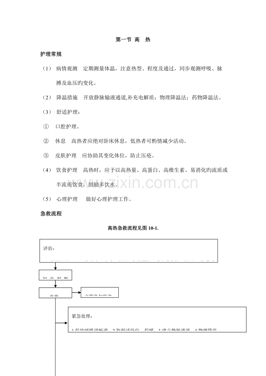 急诊科各种常见疾病抢救流程.doc_第1页