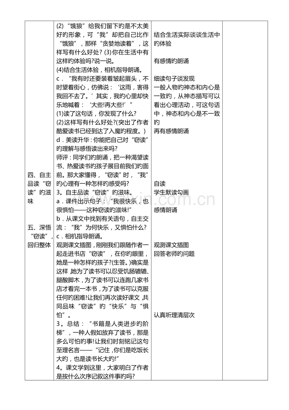 2023年表格式反思人教版五年级上册全册语文教案.doc_第2页