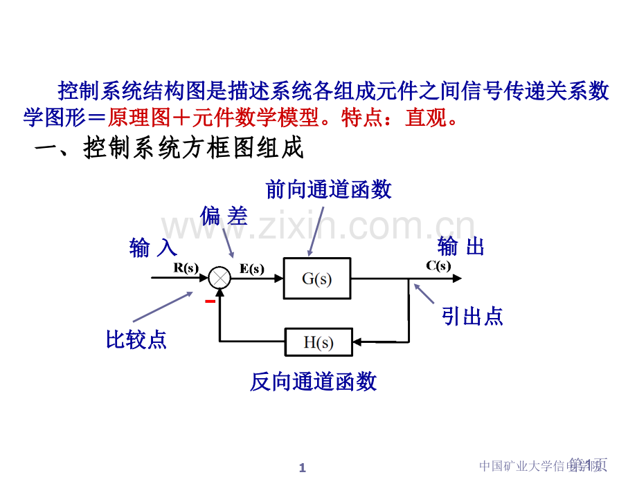 《自动控制原理》第二章传递函数省名师优质课赛课获奖课件市赛课一等奖课件.ppt_第1页