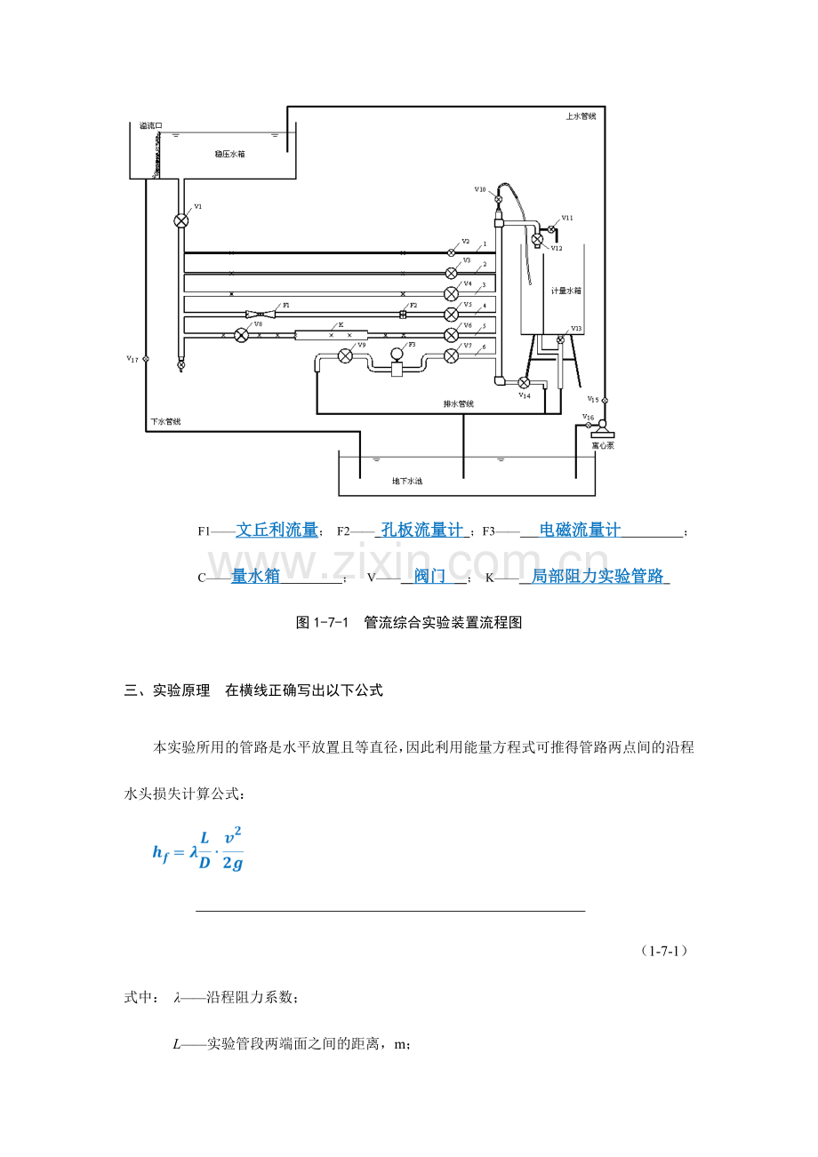 2023年中国石油大学华东沿程阻力实验报告.doc_第2页