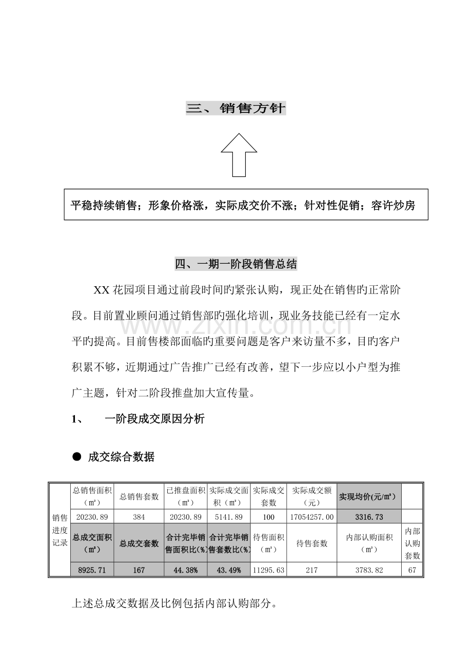 花园白领公寓项目一期第二阶段推盘方案.doc_第3页