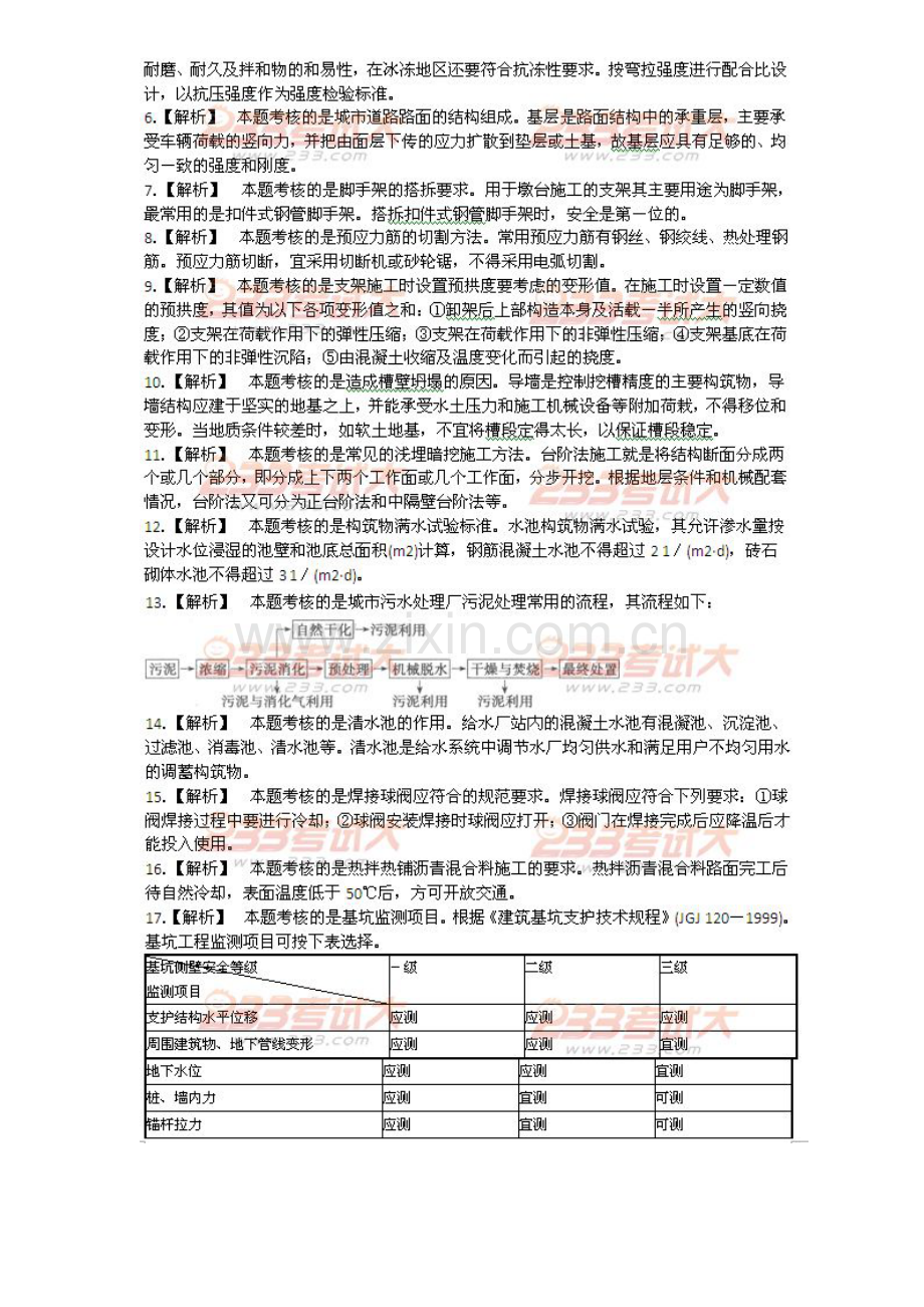 2023年二级建造师市政公用工程管理与实务答案.doc_第2页