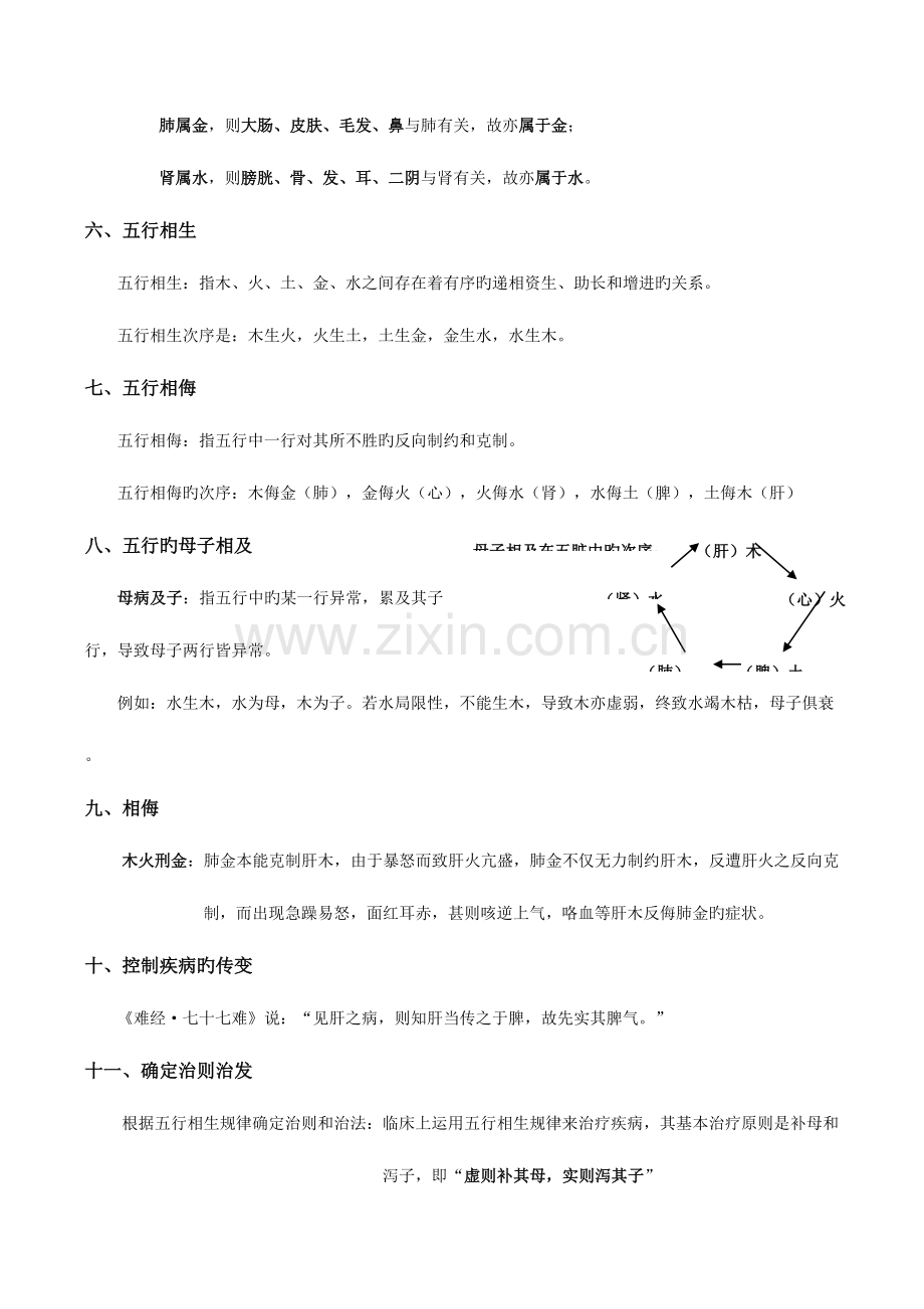 2023年中医基础理论考试的重点.doc_第3页