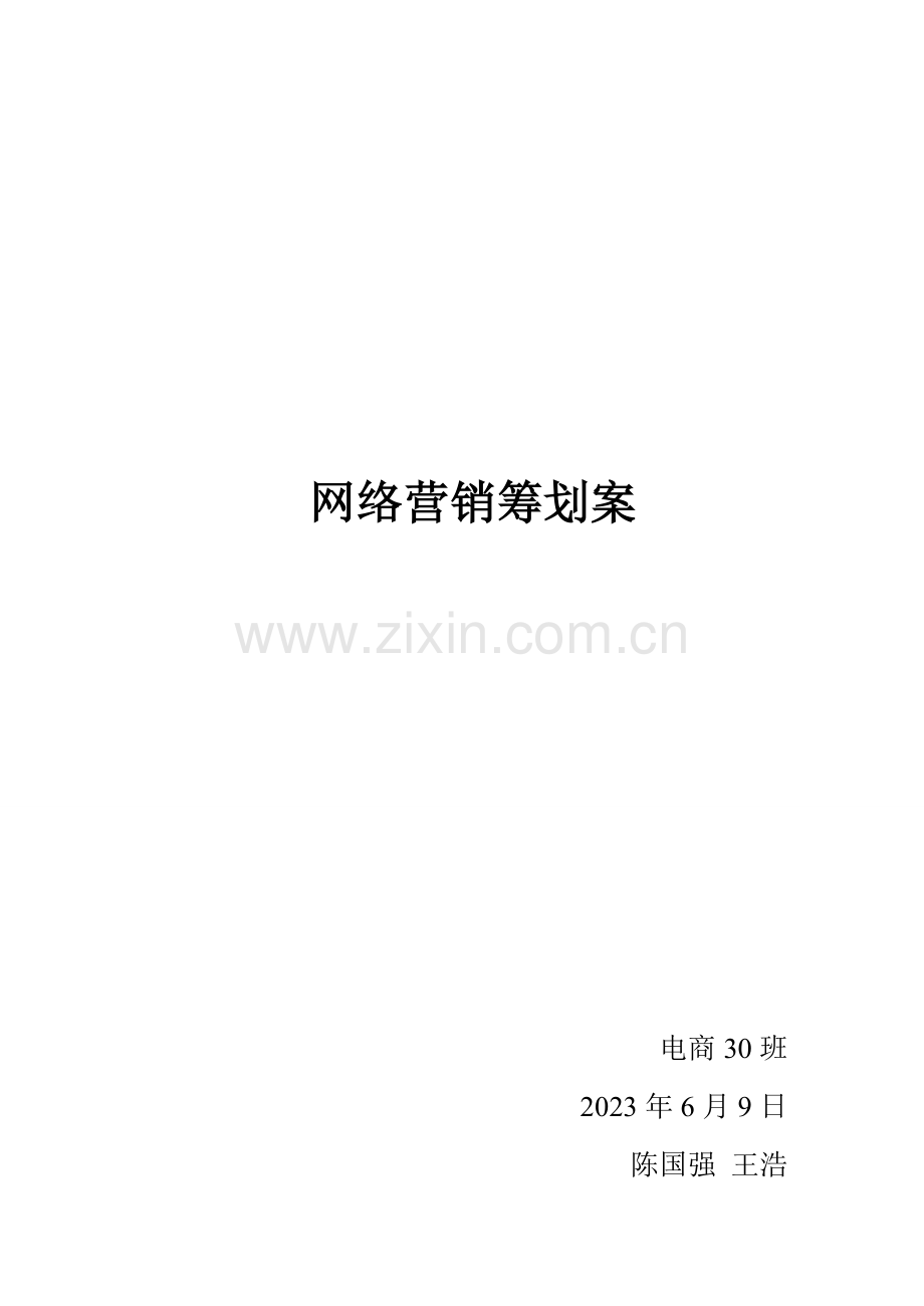 华硕网络营销策划案.doc_第1页