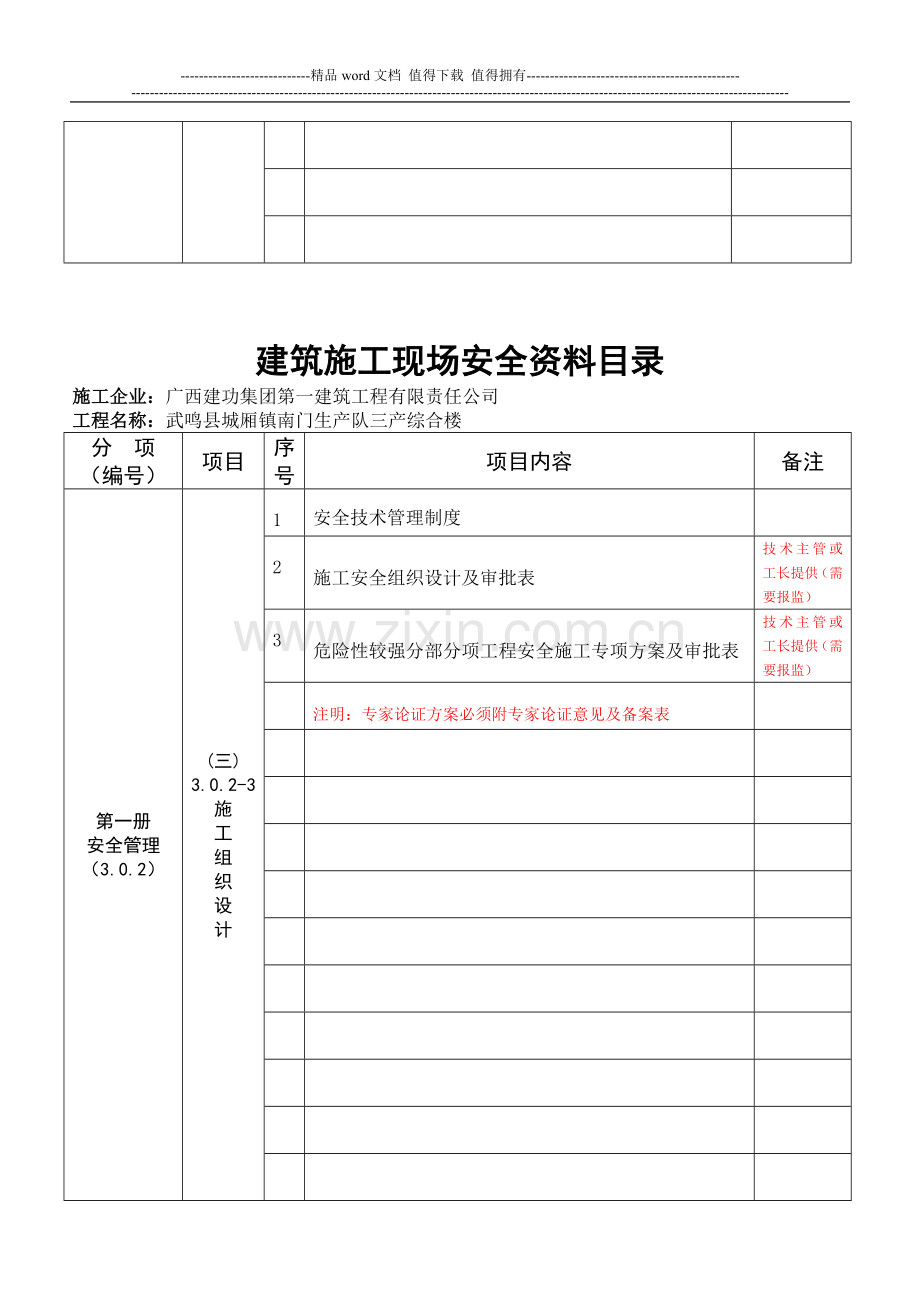 建筑施工安全资料目录.doc_第3页