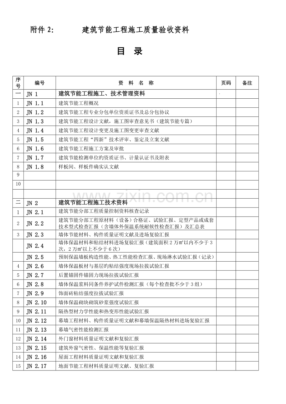 节能工程施工质量验收资料.doc_第1页