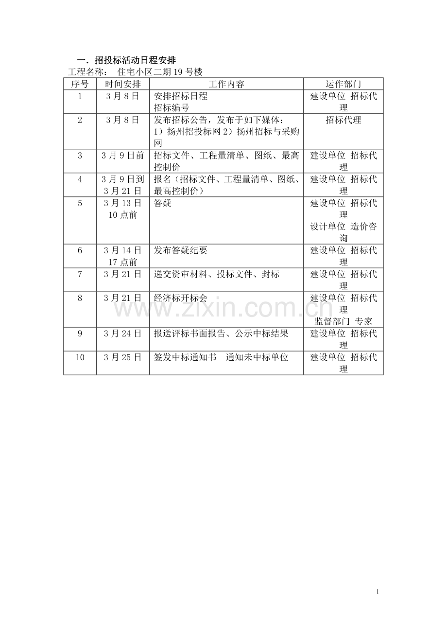 招投标课程设计.doc_第1页