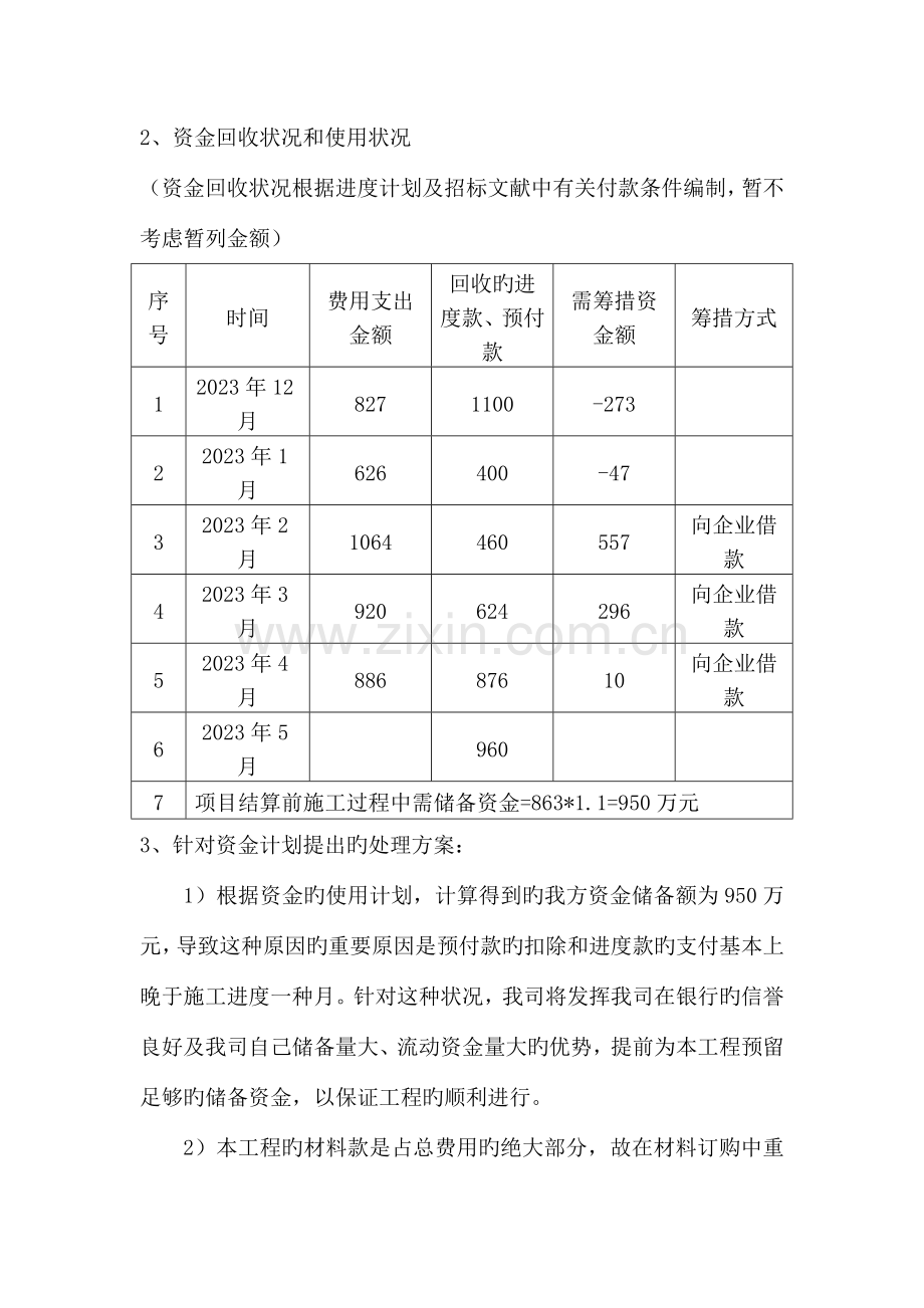 装饰工程资金使用计划保障方案及成本控制.doc_第3页