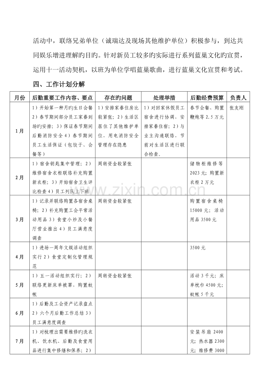 项目部后勤工作计划.doc_第3页