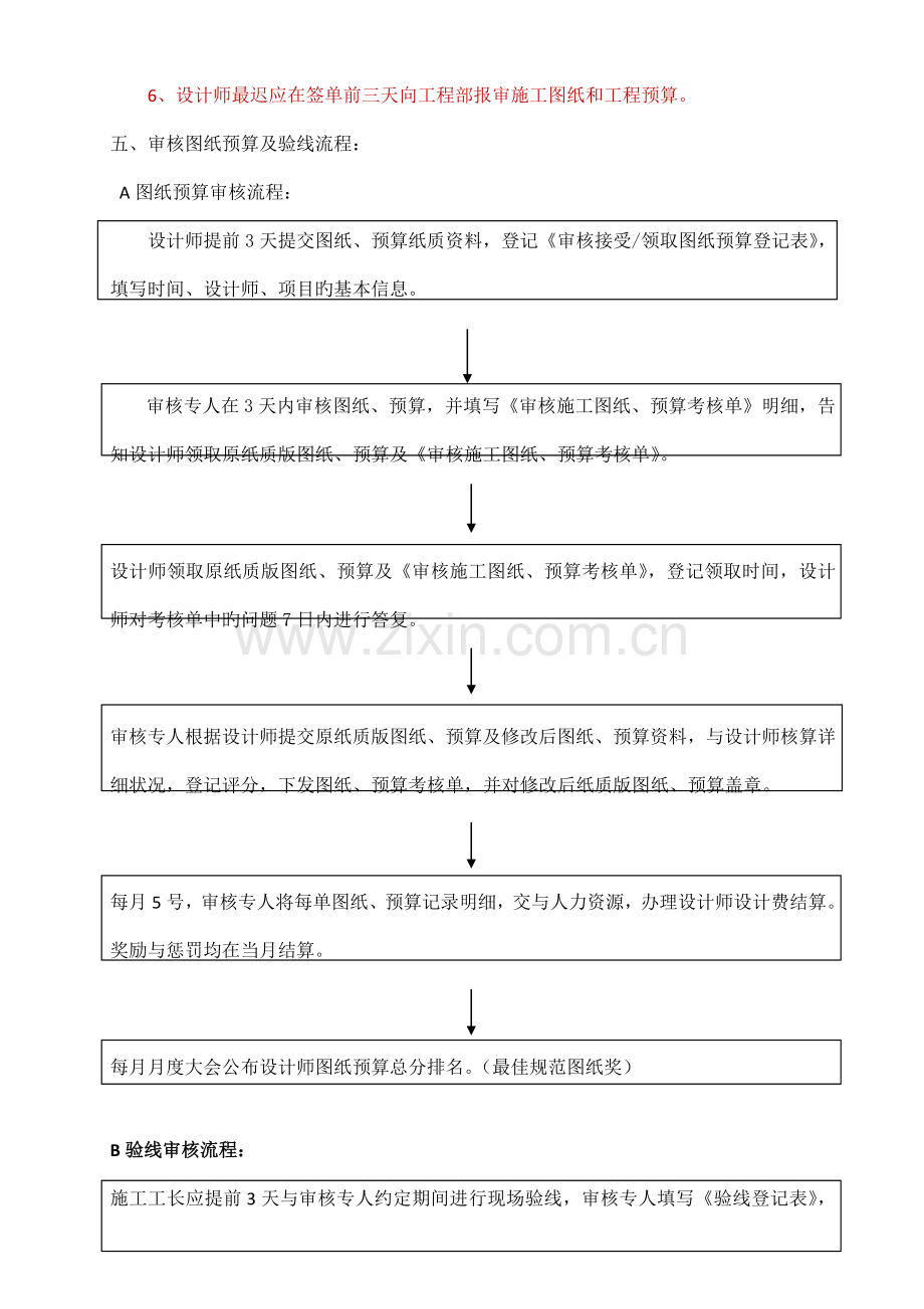 尚层装饰审核装饰工程施工图纸和工程预算的管理规定日.doc_第2页