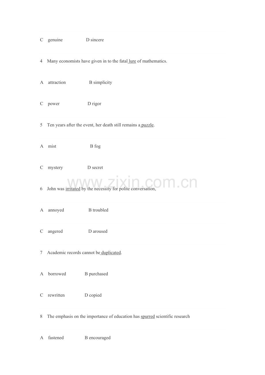 2023年专业技术人员职称英语等级考试理工类真题及答合集.doc_第2页