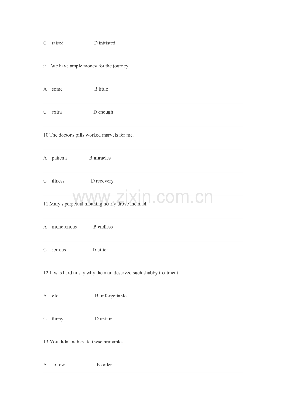 2023年专业技术人员职称英语等级考试理工类真题及答合集.doc_第3页