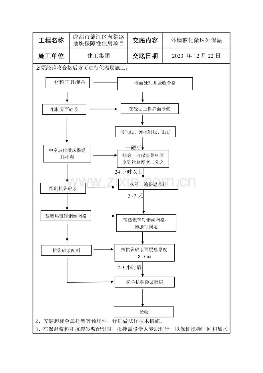 外墙玻化微珠保温技术交底.doc_第2页