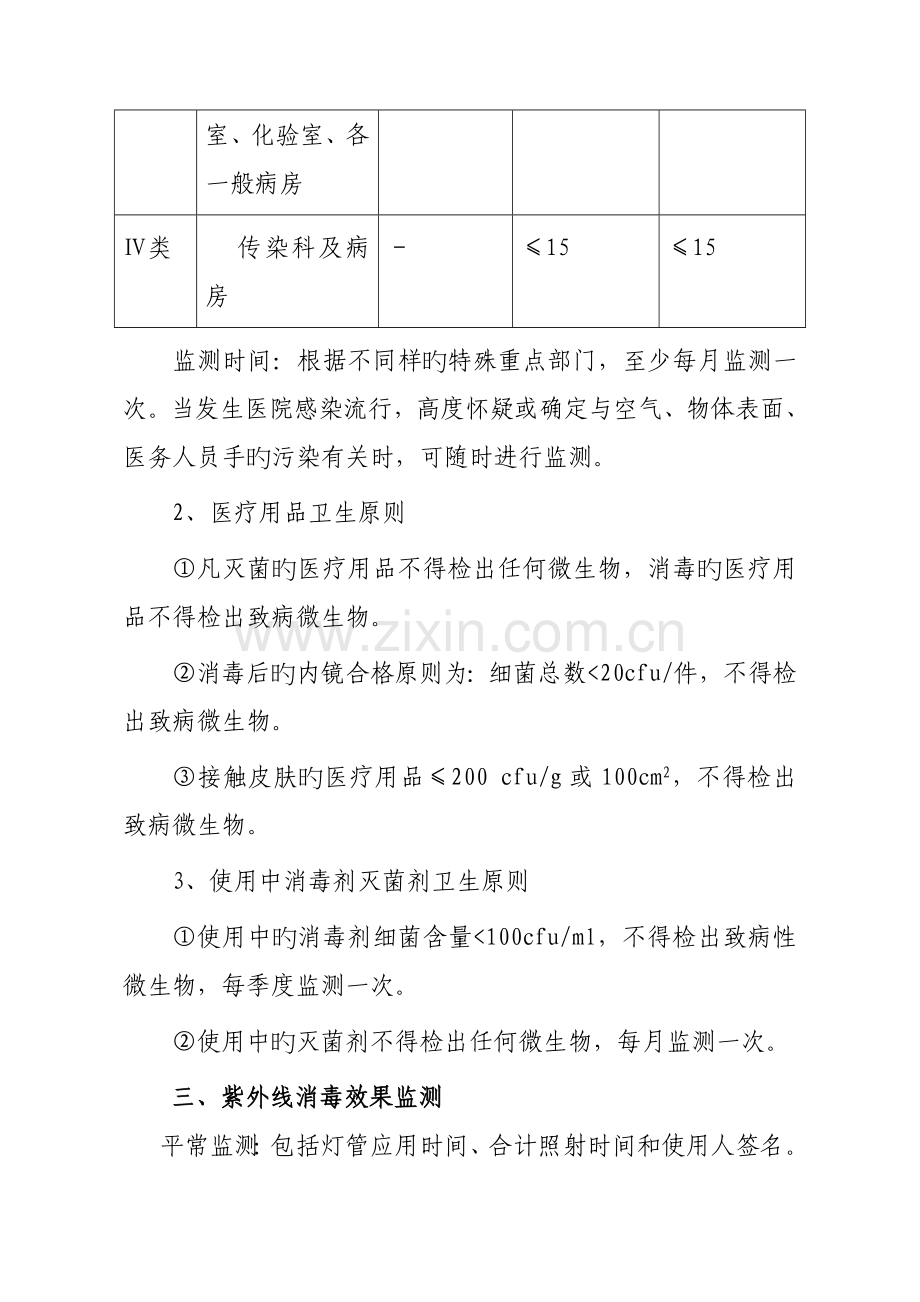 医院感染管理质量控制实施方案.doc_第3页