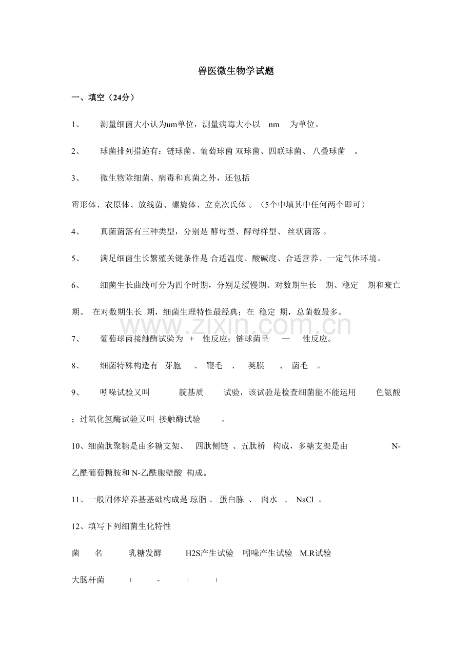 2023年兽医微生物学试题.doc_第1页