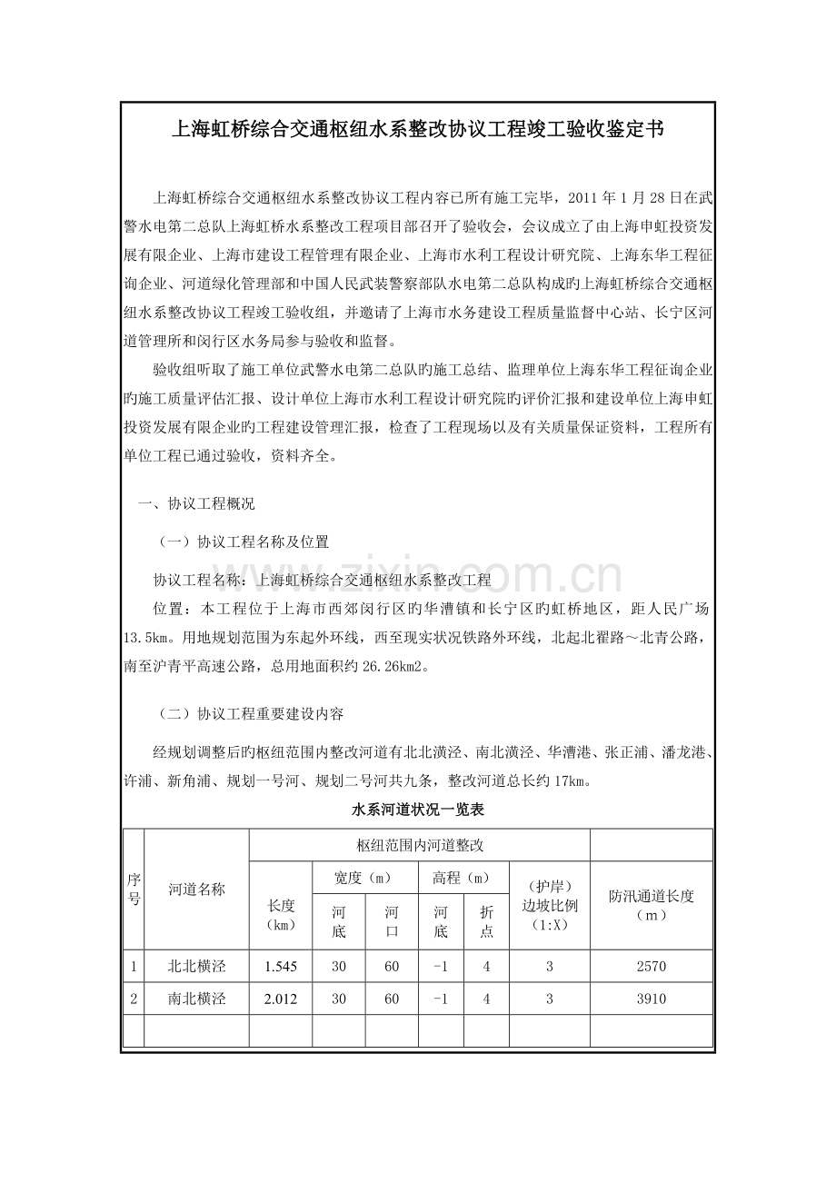 合同工程验收鉴定书.doc_第3页