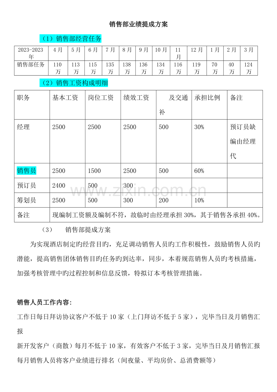 销售部绩效方案.doc_第1页