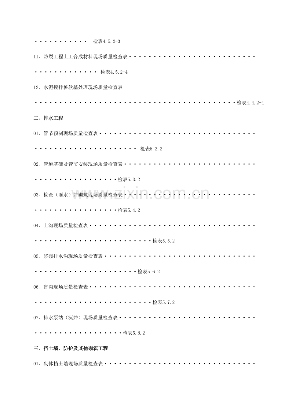 2023年公路桥梁工程检表全套监理抽检.doc_第2页