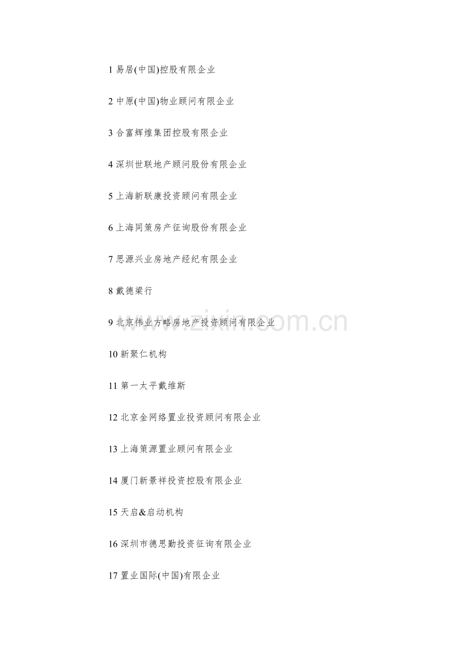 中国最佳房地产营销代理企业测评研究报告.doc_第2页