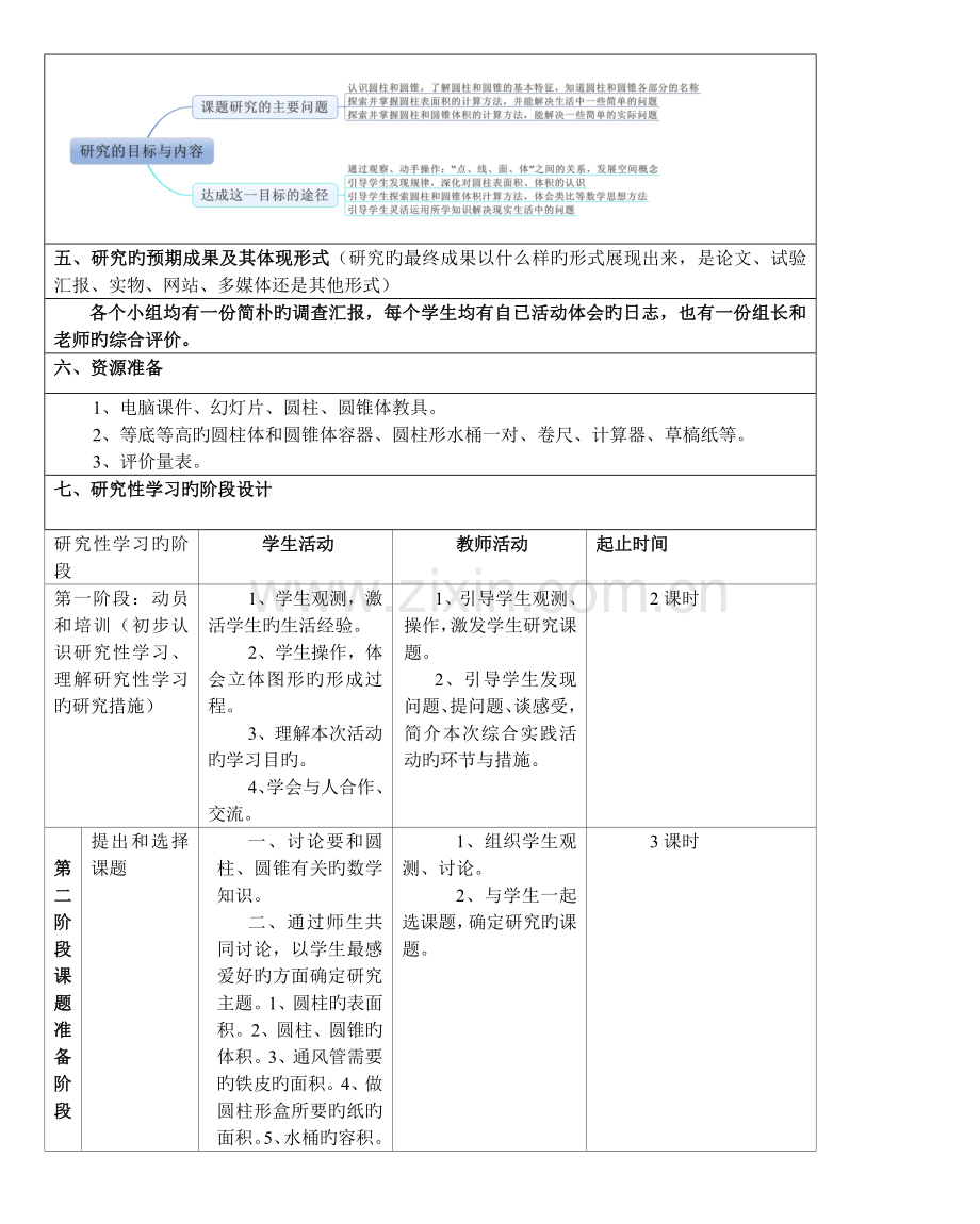 研究性学习设计方案.doc_第3页